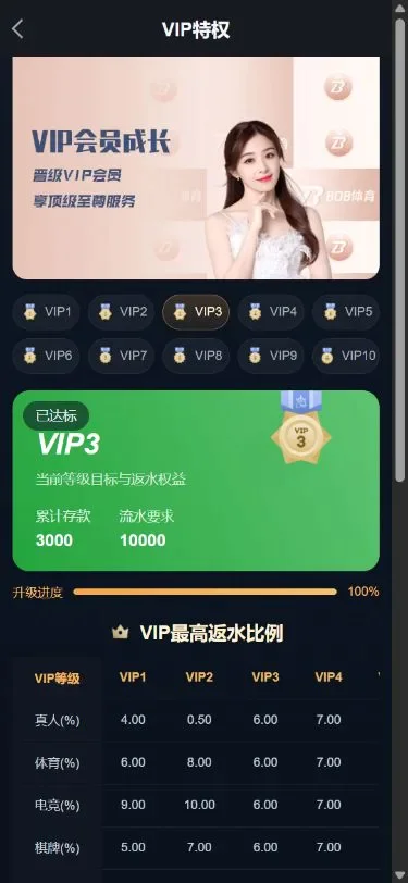 03 贵宾会 VIP权益