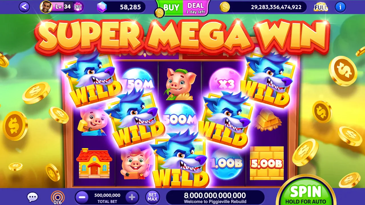ClubVegas 超级大奖界面