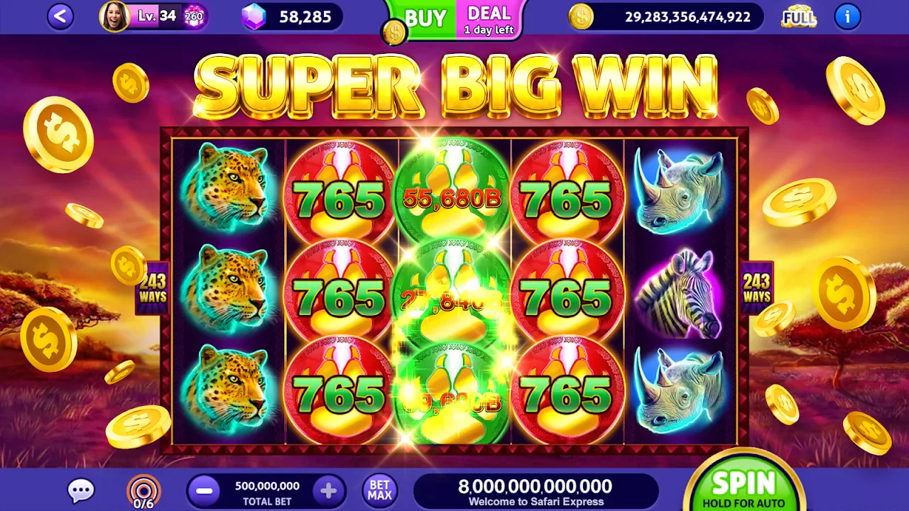 ClubVegas 非洲动物主题转轮